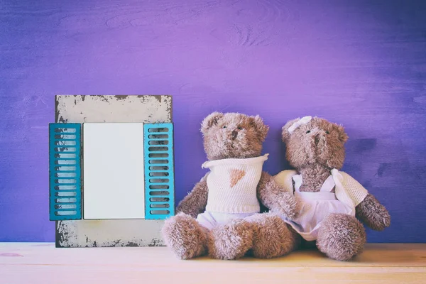 Cute Teddy bears — Stockfoto