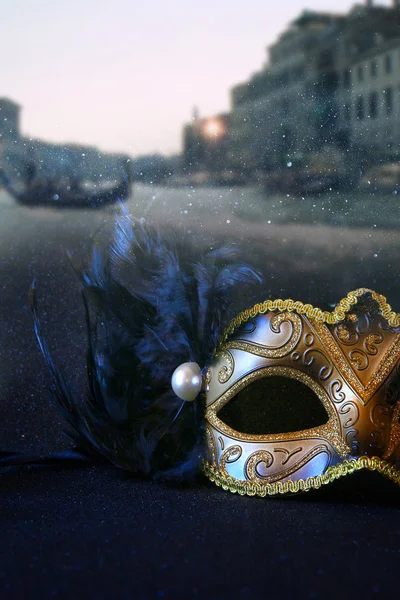 Image of elegant venetian mask — Stock Photo, Image