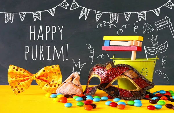 Έννοια γιορτή του Πουρίμ — Φωτογραφία Αρχείου