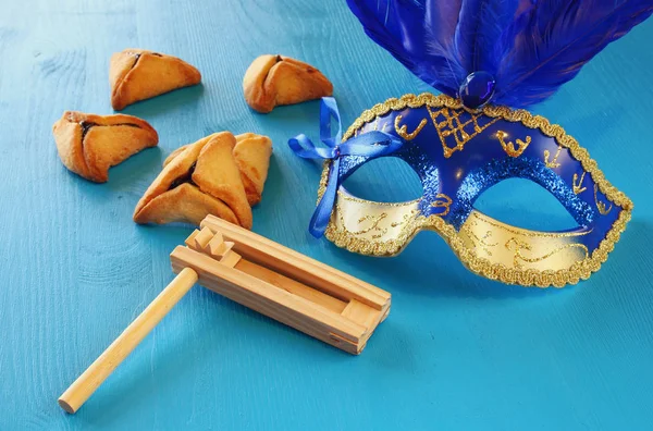 Concept de célébration Pourim (fête du carnaval juif ). — Photo
