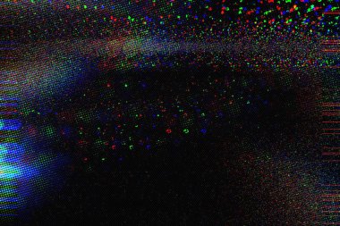 Test ekran Glitch doku