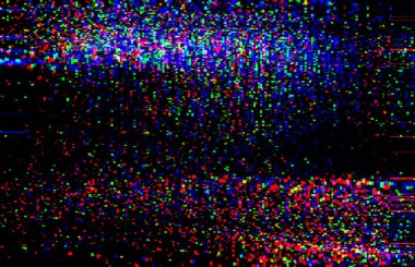 Test ekran Glitch doku