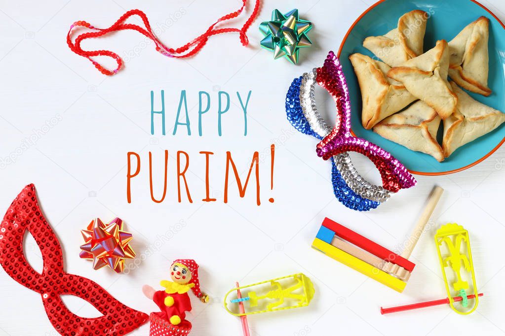 Purim celebration concept 