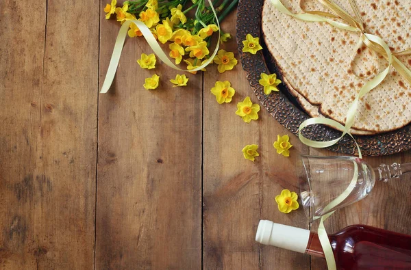 Pesah kutlama konsepti (Yahudi bayramı tatili) — Stok fotoğraf