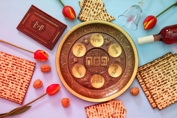 Pesah celebration concept (jewish Passover holiday) — Stock Photo, Image