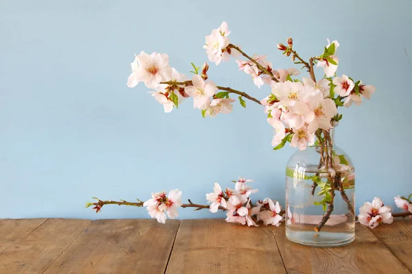 Spring bouquet of cherry tree branches — Stock Photo, Image