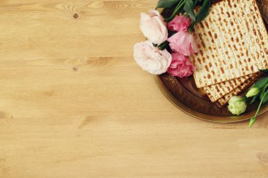Pesah celebration concept (jewish Passover holiday) clipart