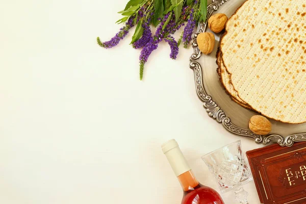 Conceptul de sărbătoare Pesah (sărbătoarea Paștelui evreiesc ) — Fotografie, imagine de stoc