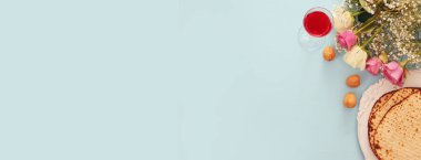 Pesah kutlama konsepti (Yahudi bayramı tatili).