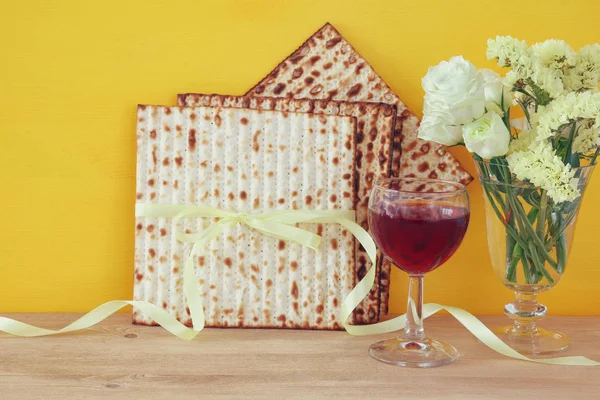 Pesah oslava koncept (židovský Pesach dovolená) — Stock fotografie