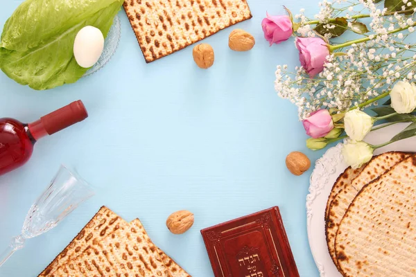Concetto di celebrazione di Pesah (festa ebraica di Pasqua)). — Foto Stock