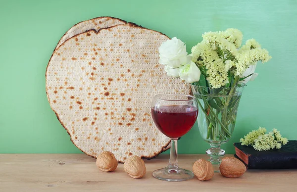 Pesah oslava koncept (židovský Pesach dovolená) — Stock fotografie