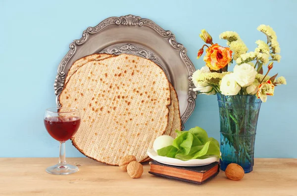 Pesah oslava koncept (židovský Pesach dovolená) — Stock fotografie