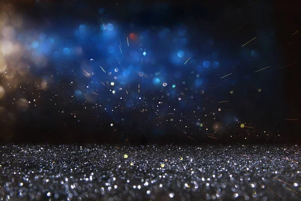 Glitter vintage lights background. de-focused — Stock Photo, Image