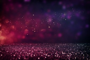 Glitter vintage ışıklar arka plan. de-odaklı