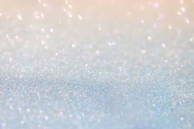 Glitter vintage beyaz ışıkları arka plan. de-odaklı