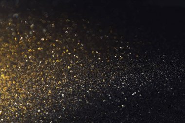 Glitter vintage ışıklar arka plan. de-odaklı.