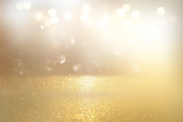 Glitter φώτα εκλεκτής ποιότητας φόντο. χρυσό και ασήμι — Φωτογραφία Αρχείου