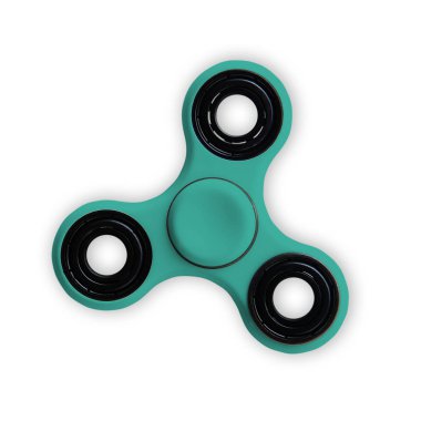 spinner stres üzerinde beyaz izole oyuncak rahatlatma