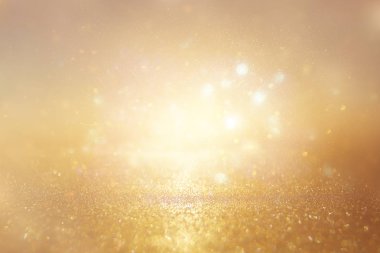 Glitter vintage ışıklar arka plan. de-odaklı