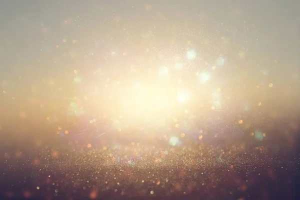 Glitter vintage lights background. de-focused — Stock Photo, Image