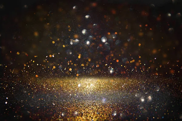 Glitter vintage lights background. de-focused — Stock Photo, Image