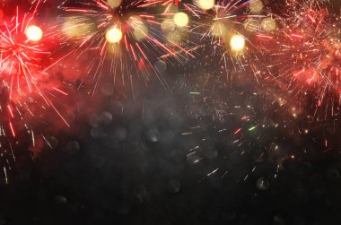 soyut tatil havai fişek arka plan.