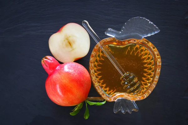 로 시 hashanah (유태인 새 해 휴일) 개념 — 스톡 사진