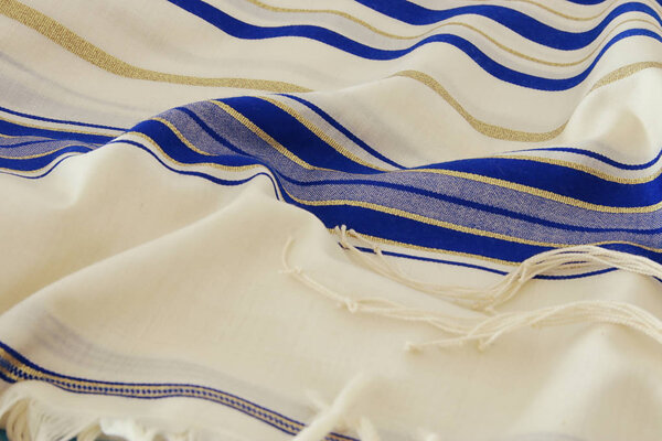 Prayer Shawl - Tallit, jewish religious symbol