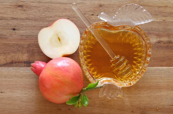 Rosh hashanah (feriado de Ano Novo judaico) conceito — Fotografia de Stock