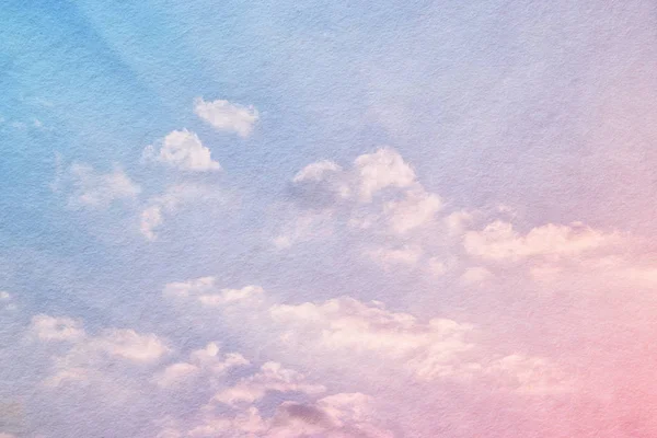 Imagem de nuvens patel abstarct e céu com textura — Fotografia de Stock