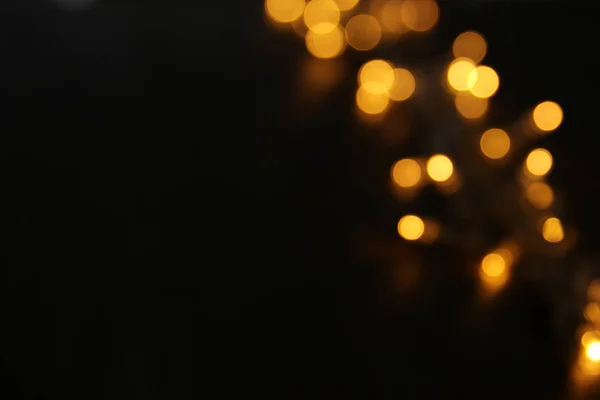Abstract bokeh background of golden light burst. — Stock Photo, Image