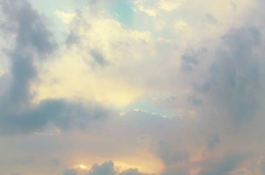 gündoğumu gökyüzü bulutlu görüntüsünü