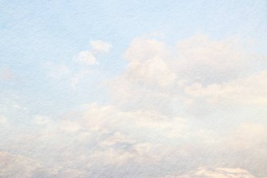 soyut patel bulutlar ve gökyüzü doku ile görüntü