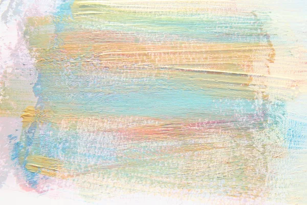 Curso de pincel aquarela colorido sobre fundo branco . — Fotografia de Stock