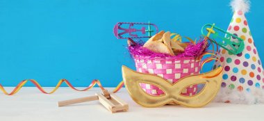 Purim kutlama kavramı (Yahudi karnaval tatil).