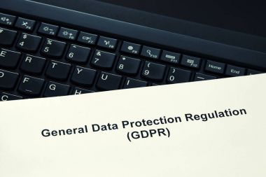 Genel Veri Koruma Düzenlemesi (GDPR) Konsepti.