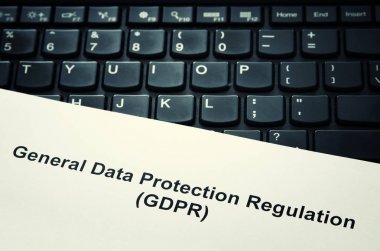 Genel Veri Koruma Düzenlemesi (GDPR) Konsepti.