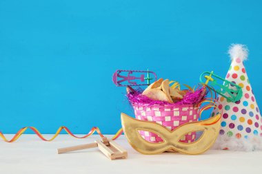 Purim kutlama kavramı (Yahudi karnaval tatil).