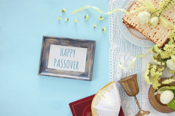 Pesah oslava koncept (židovský Pesach dovolená) — Stock fotografie