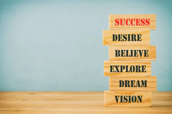 Business concept with success words. — Stock Photo, Image