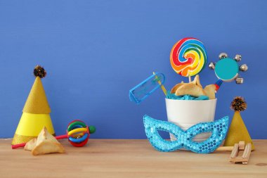 Purim kutlama kavramı (Yahudi karnaval tatil).