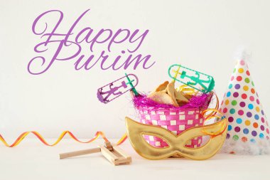 Purim kutlama kavramı (Yahudi karnaval tatil).