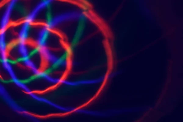 Imagem da explosão de luz de néon. imagem abstrata . — Fotografia de Stock