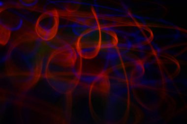 neon ışık patlama görüntüsü. soyut resim.