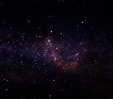 Galaxy ve bulutsu. Yıldızlı uzay arka plan dokusu.
