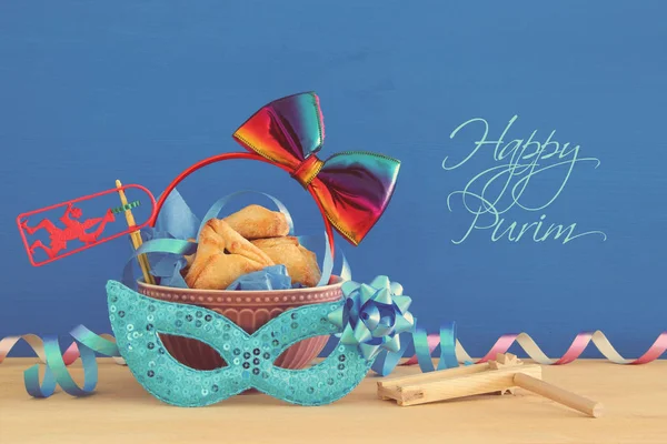 Purim viering concept (Joods carnaval vakantie). — Stockfoto