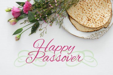 Pesah kutlama konsepti (Yahudi bayramı tatili).