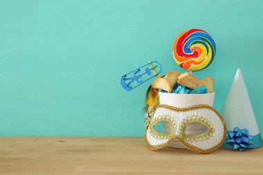 Purim kutlama kavramı (Yahudi karnaval tatil).