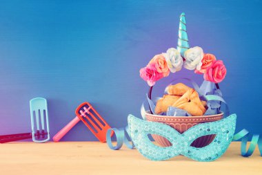 Purim kutlama kavramı (Yahudi karnaval tatil).